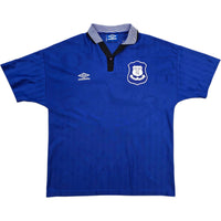 1995/97 Everton Home Football Shirt (L) Umbro - Football Finery - FF305429