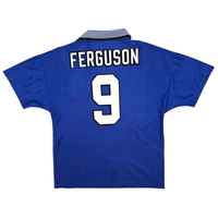 1995/97 Everton Home Football Shirt (M) Umbro #9 Ferguson - Football Finery - FF300762