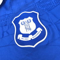 1995/97 Everton Home Football Shirt (M) Umbro #9 Ferguson - Football Finery - FF300762