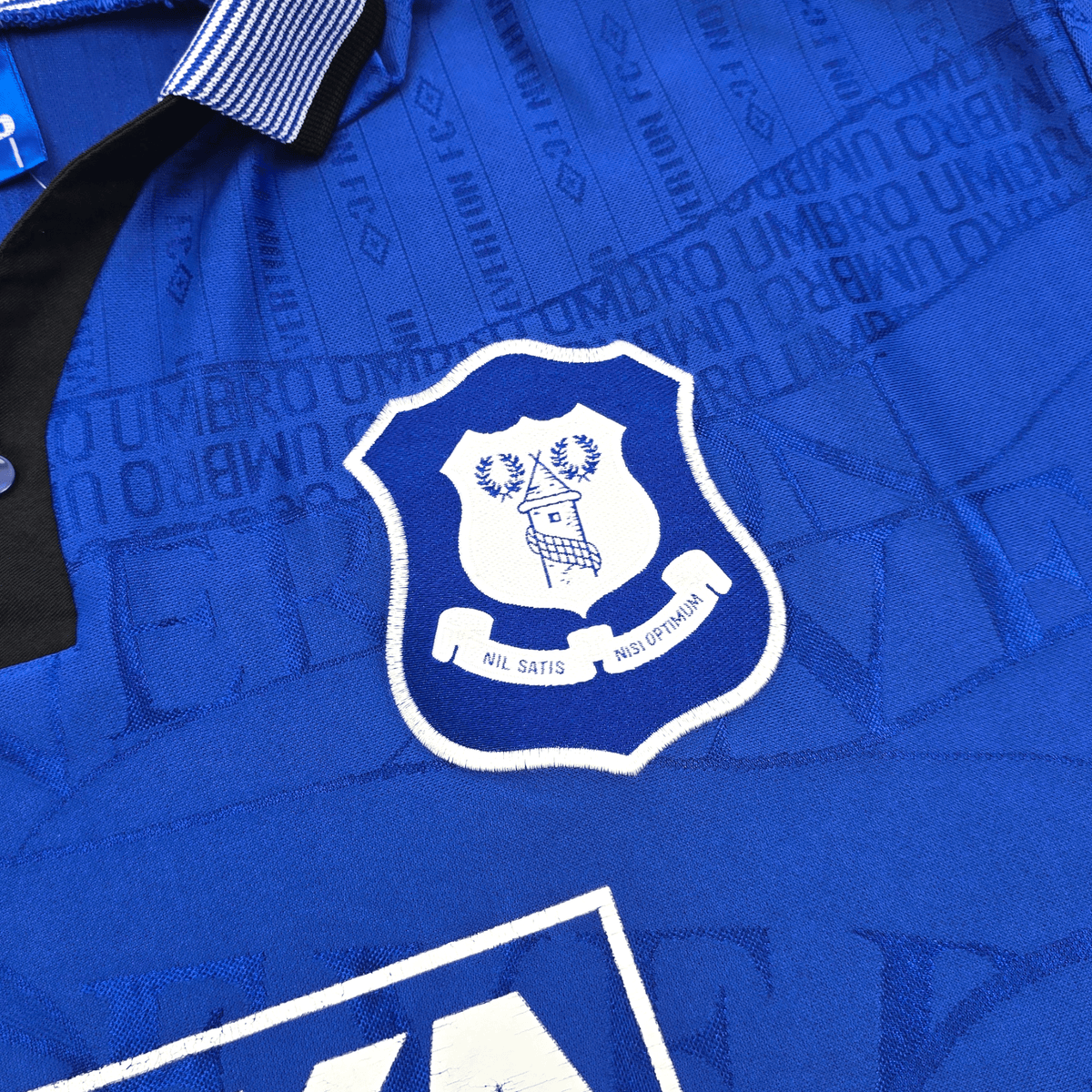1995/97 Everton Home Football Shirt (M) Umbro - Football Finery - FF304658