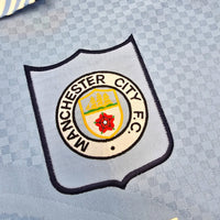 1995/97 Manchester City Home Football Shirt (M) Umbro - Football Finery - FF306051