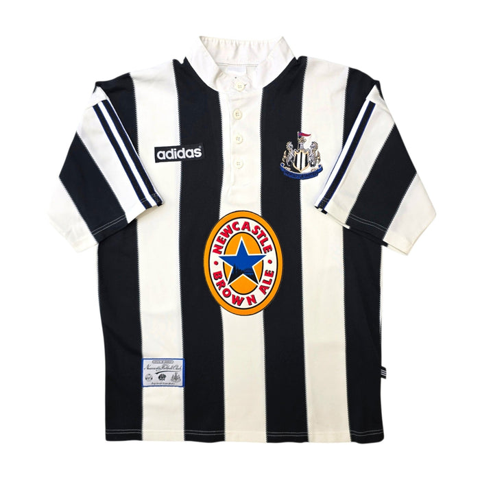 1995/97 Newcastle United Home Football Shirt (S) Adidas - Football Finery - FF307558