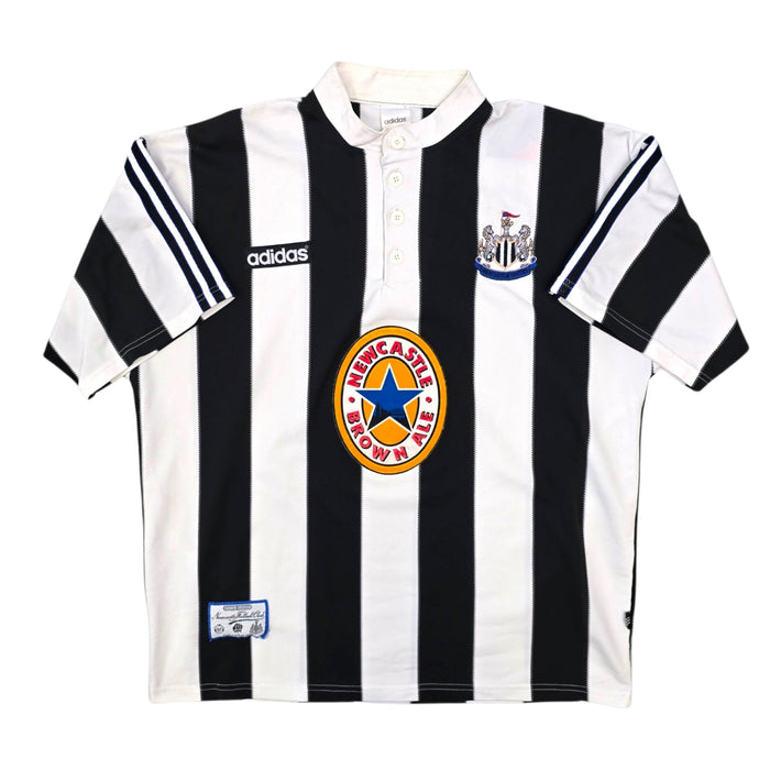 1995/97 Newcastle United Home Football Shirt (XL) Adidas - Football Finery - FF304429