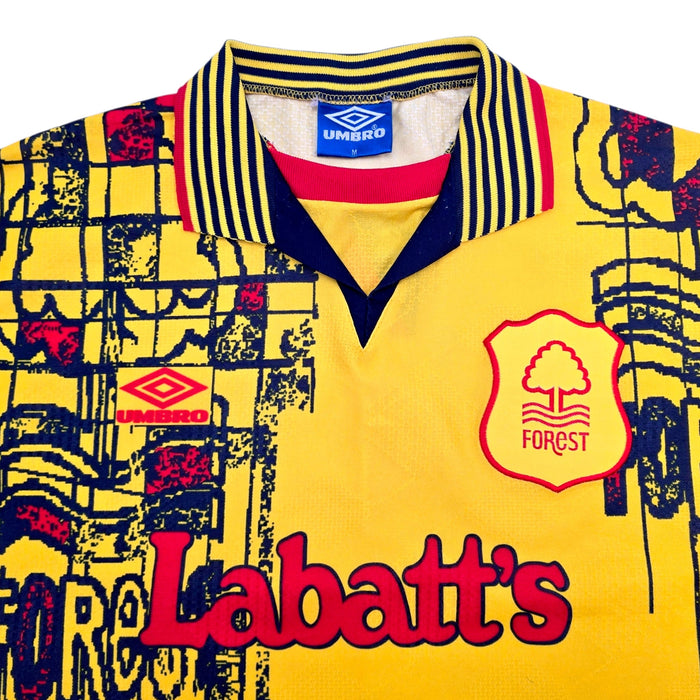 1995/97 Nottingham Forest Away Football Shirt (M) Umbro - Football Finery - FF306949