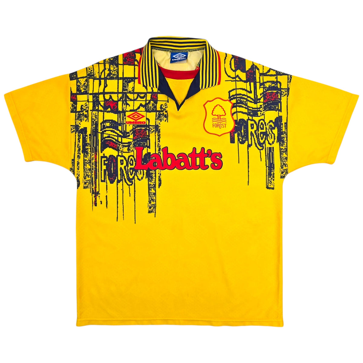 1995/97 Nottingham Forest Away Football Shirt (XL) Umbro - Football Finery - FF305017