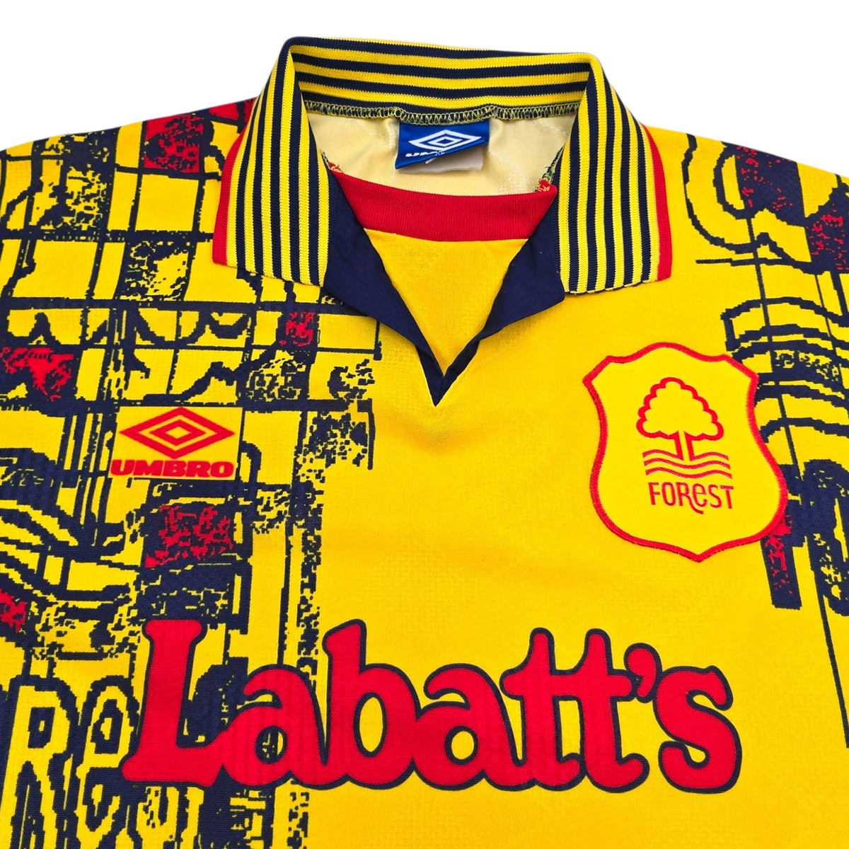 1995/97 Nottingham Forest Away Football Shirt (XL) Umbro - Football Finery - FF305017