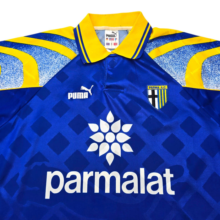 1995/97 Parma Away Football Shirt (L) Puma - Football Finery - FF306535