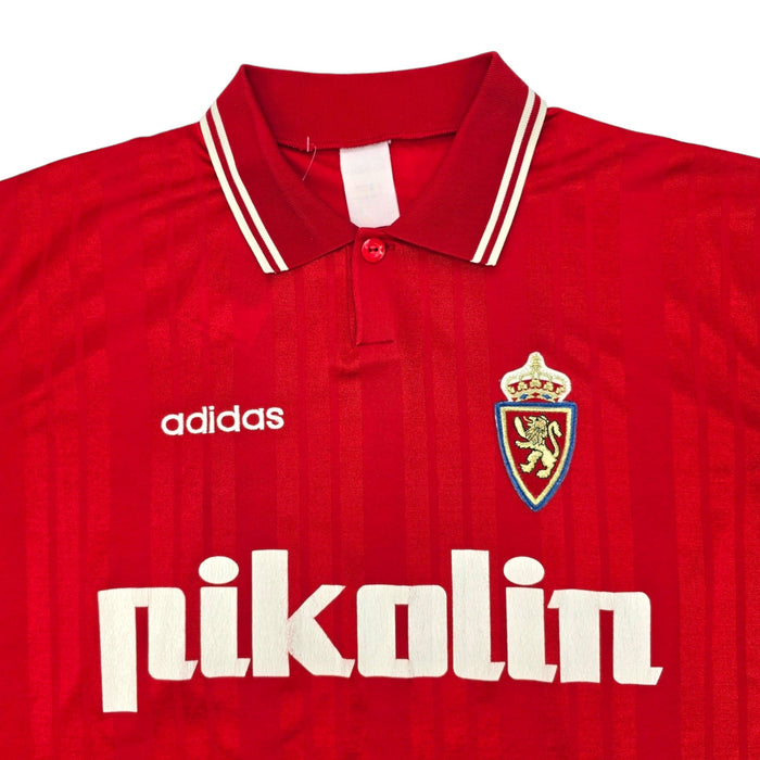 1995/97 Real Zaragoza Away Football Shirt (XL) Adidas - Football Finery - FF203947