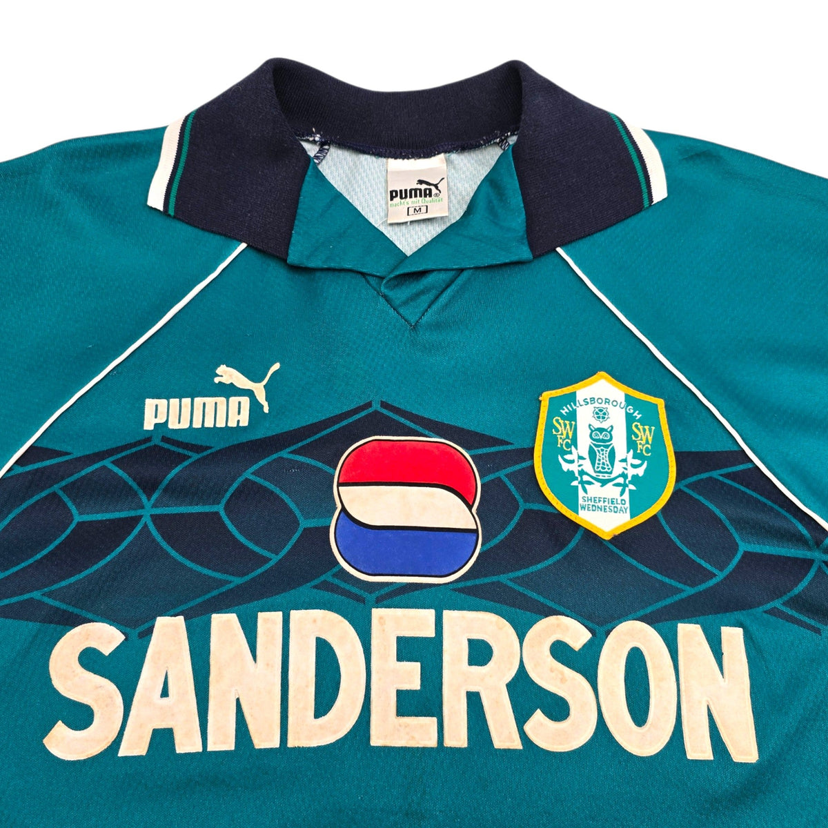 1995/97 Sheffield Wednesday Away Football Shirt (M) Puma - Football Finery - FF308069
