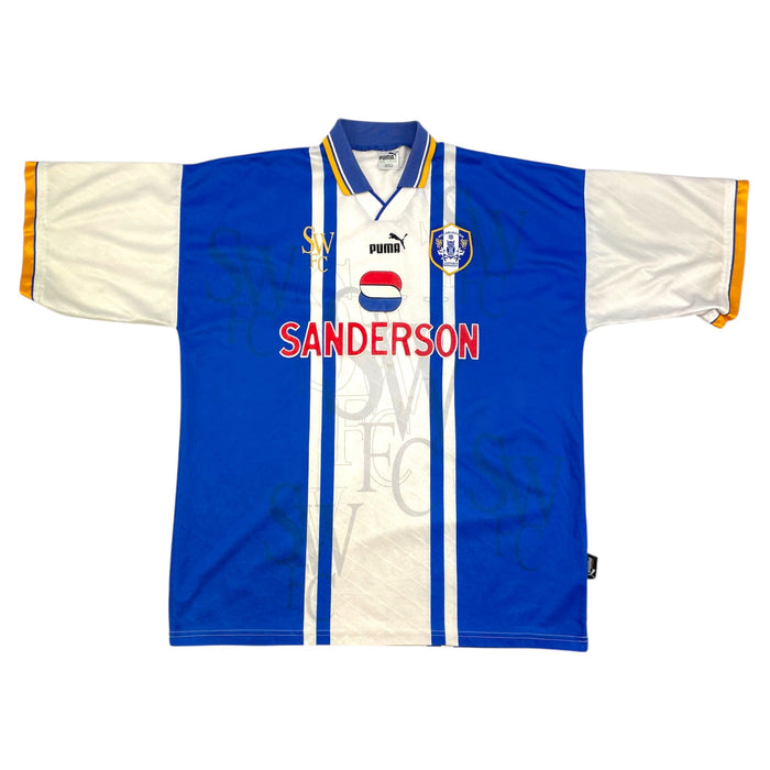 1995/97 Sheffield Wednesday Home Football Shirt (2XL) Puma - Football Finery - FF301403