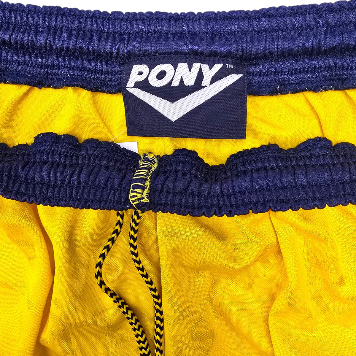 1995/97 Tottenham Hotspur Football Shorts (S) PONY | Away - Football Finery - SS10013