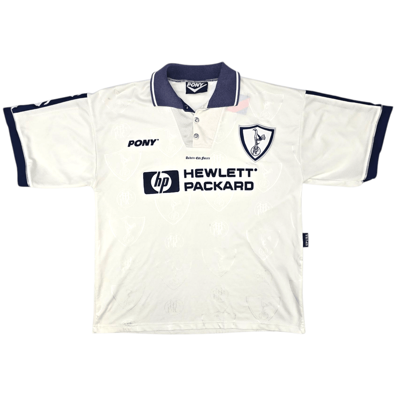 1995/97 Tottenham Hotspur Home Football Shirt (L) Pony - Football Finery - FF300043