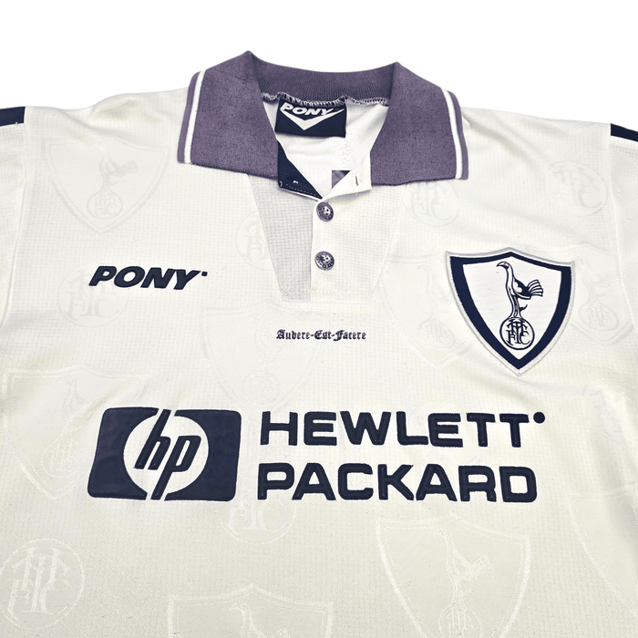 1995/97 Tottenham Hotspur Home Football Shirt (S) PONY - Football Finery - FF303050