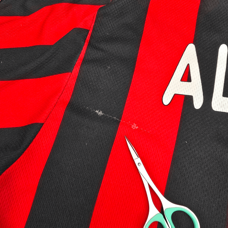 1996/97 AC Milan Home Football Shirt (L) Lotto 4 Albertini - Football Finery - FF301473