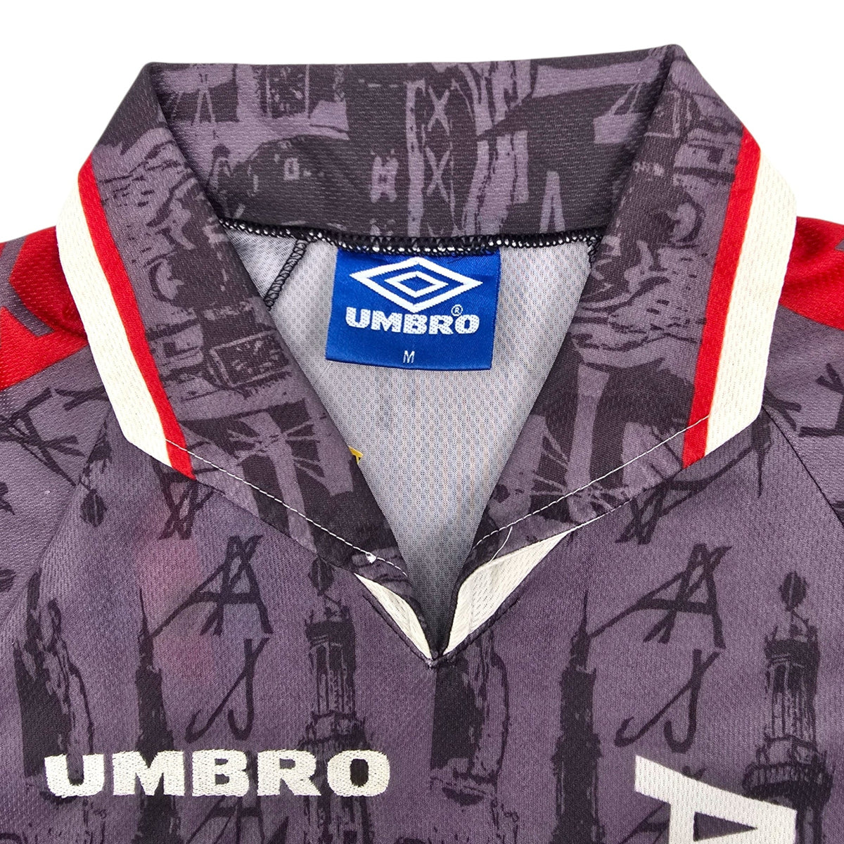 1996/97 Ajax Away Football Shirt (M) Umbro - Football Finery - FF307036