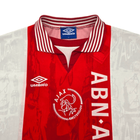 1996/97 Ajax Home Football Shirt (L) Umbro #8 Davids - Football Finery - FF204622