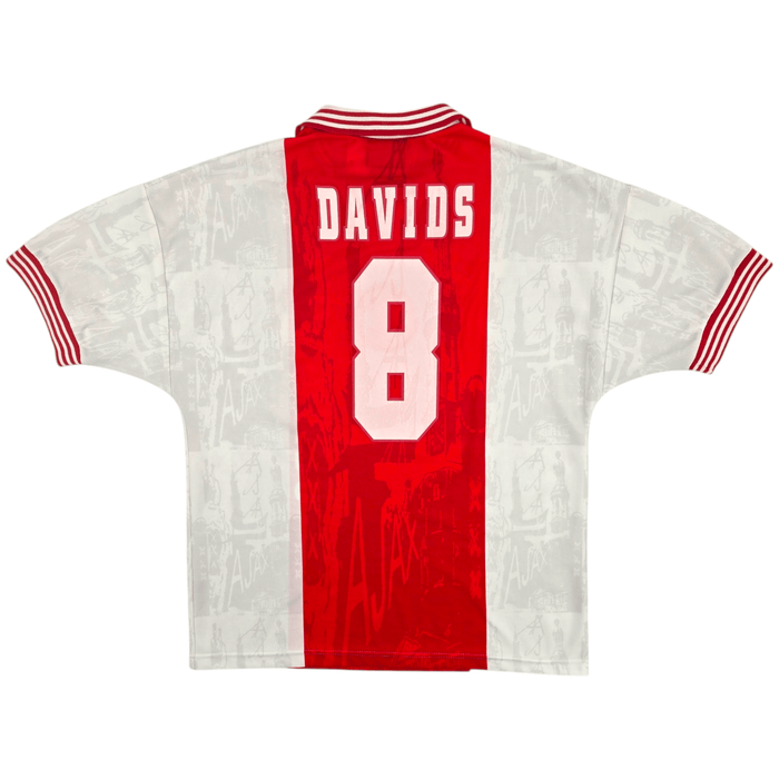 1996/97 Ajax Home Football Shirt (L) Umbro #8 Davids - Football Finery - FF204622
