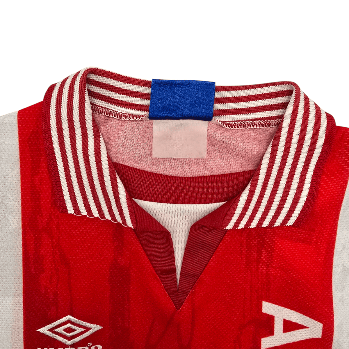 1996/97 Ajax Home Football Shirt (L) Umbro #8 Davids - Football Finery - FF204622
