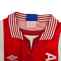 1996/97 Ajax Home Football Shirt (L) Umbro #8 Davids - Football Finery - FF204622