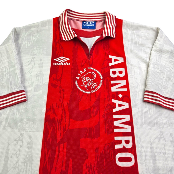 1996/97 Ajax Home Football Shirt (XL) Umbro - Football Finery - FF203583