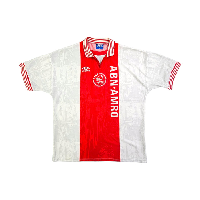 1996/97 Ajax Home Football Shirt (XL) Umbro - Football Finery - FF203583