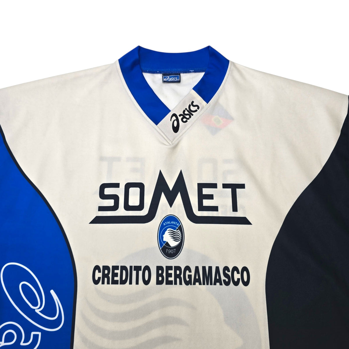 1996/97 Atalanta Training Top (XL) Asics - Football Finery - FF306458