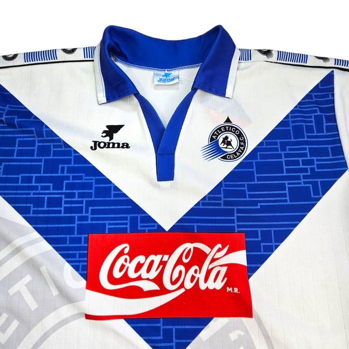 1996/97 Atletico Celaya Home Football Shirt (L) Joma - Football Finery - FF202983