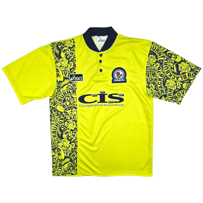 1996/97 Blackburn Rovers Away Football Shirt (L) Asics - Football Finery - FF301722
