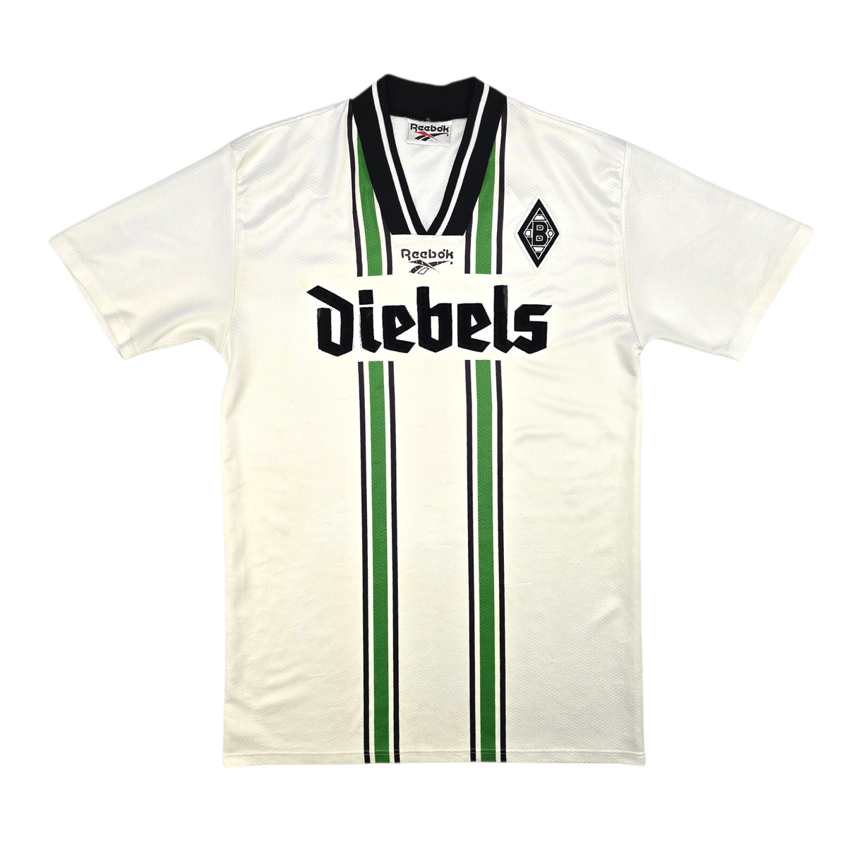 1996/97 Borussia Monchengladbach Home Football Shirt (M) Reebok - Football Finery - FF302963