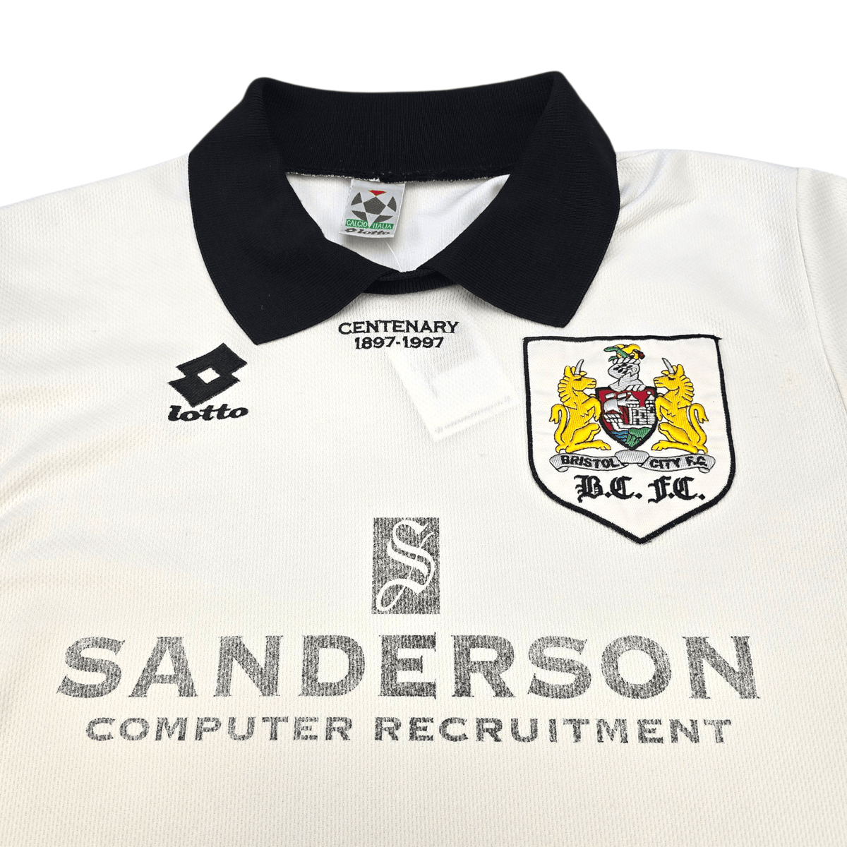 1996/97 Bristol City Away Football Shirt (M) Lotto - Football Finery - FF302072