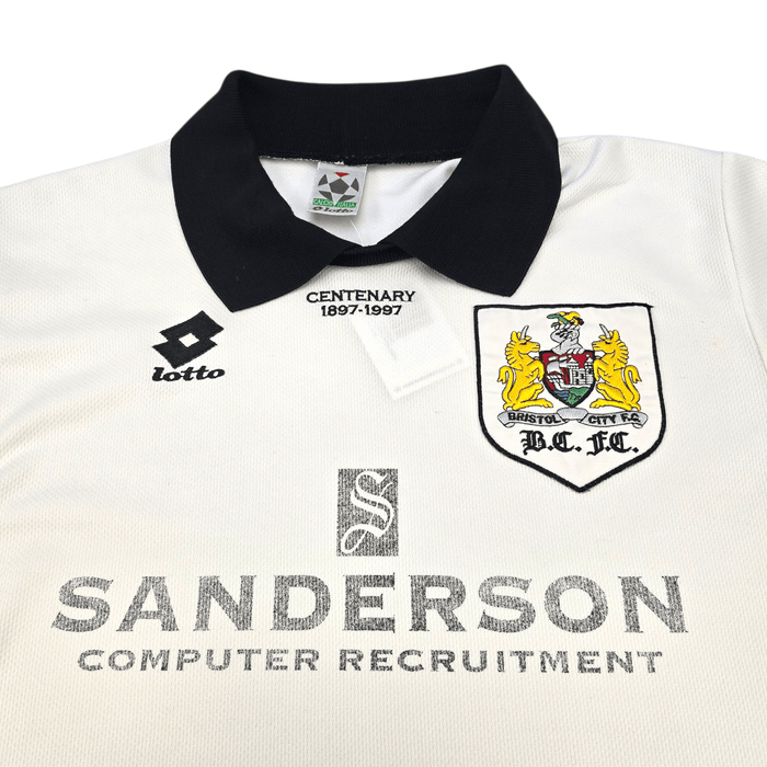 1996/97 Bristol City Away Football Shirt (M) Lotto - Football Finery - FF302072