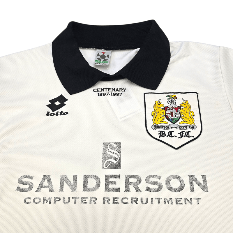 1996/97 Bristol City Away Football Shirt (M) Lotto - Football Finery - FF302072