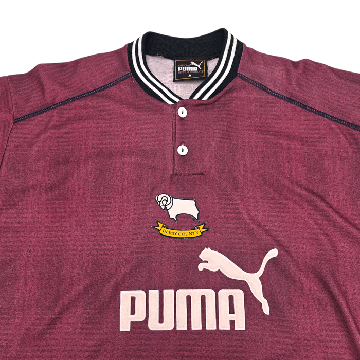 1996/97 Derby County Away Football Shirt (M) Puma - Football Finery - FF301289