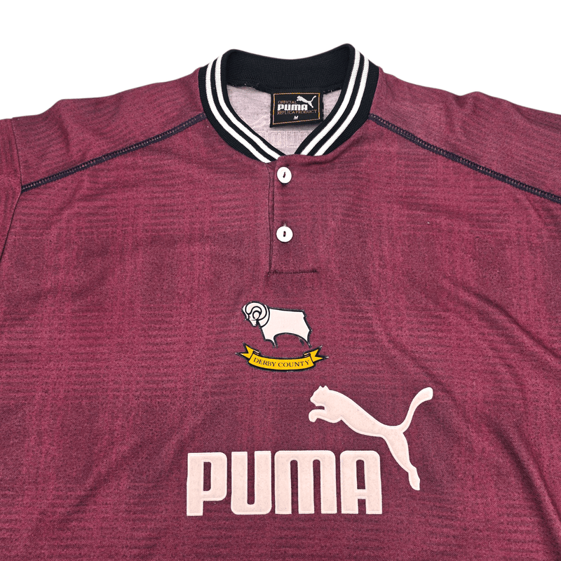 1996/97 Derby County Away Football Shirt (M) Puma - Football Finery - FF301289