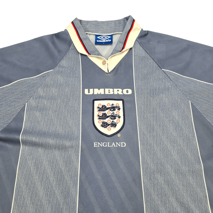1996/97 England Away Football Shirt (L) Umbro - Football Finery - FF302931
