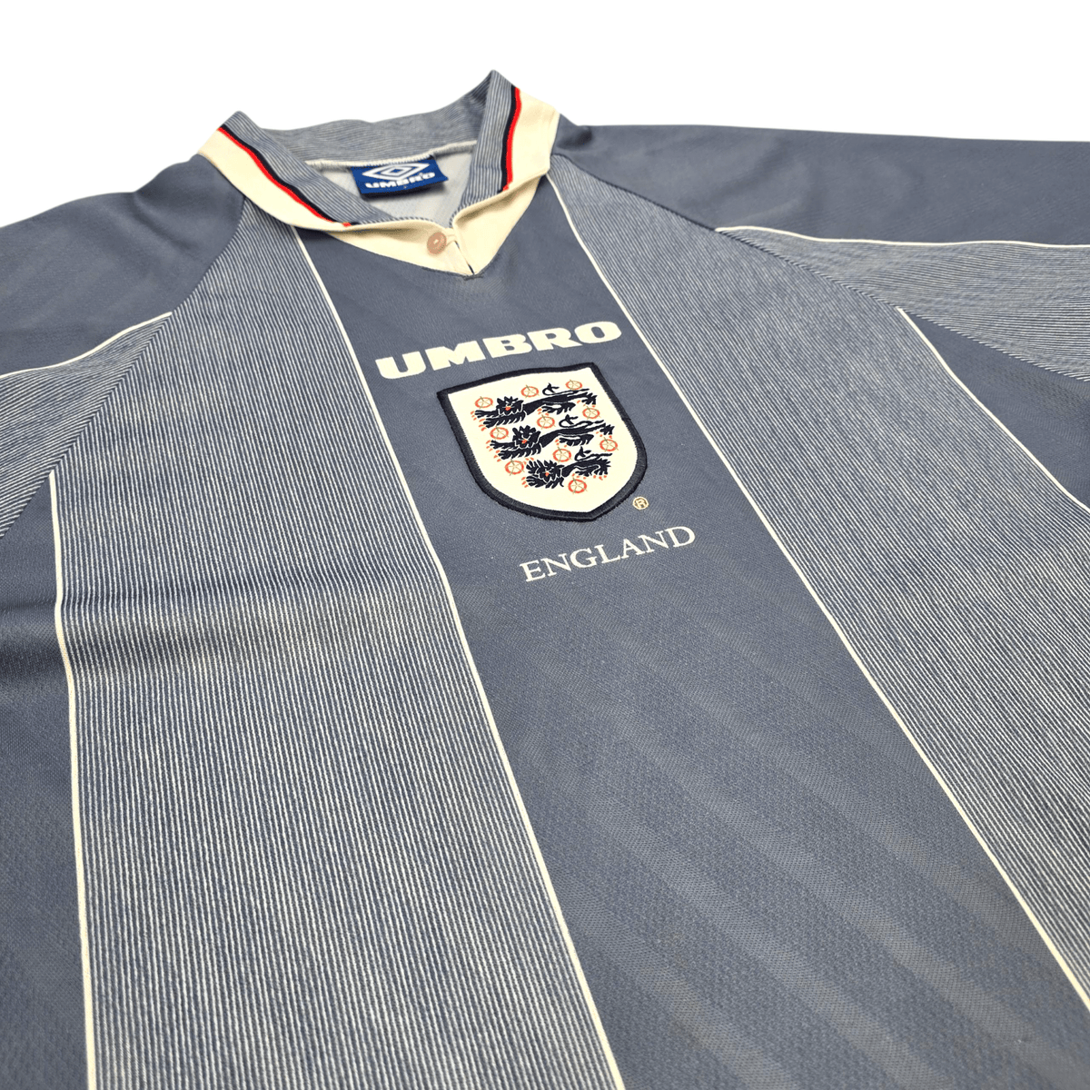 1996/97 England Away Football Shirt (L) Umbro - Football Finery - FF302931