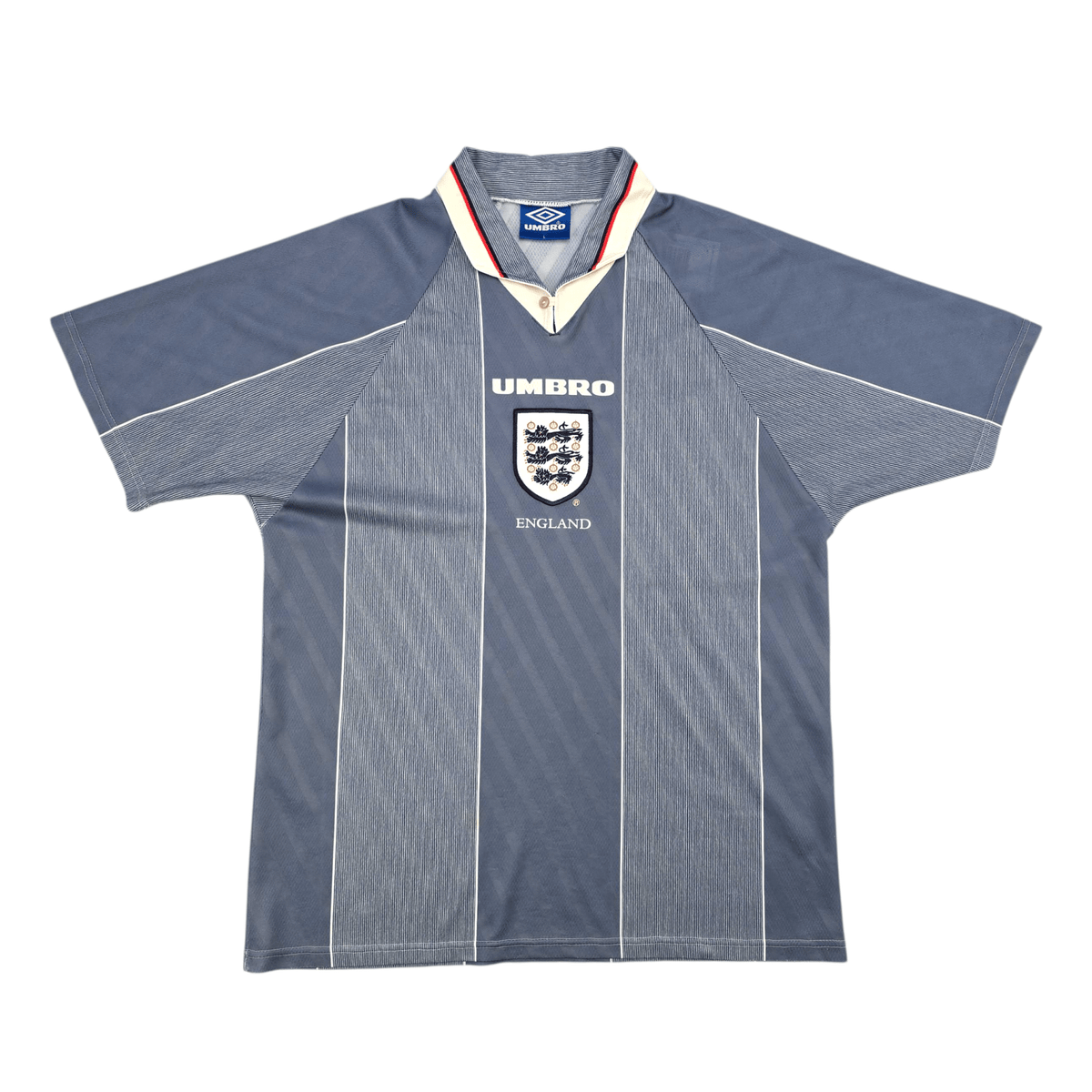 1996/97 England Away Football Shirt (L) Umbro - Football Finery - FF302931