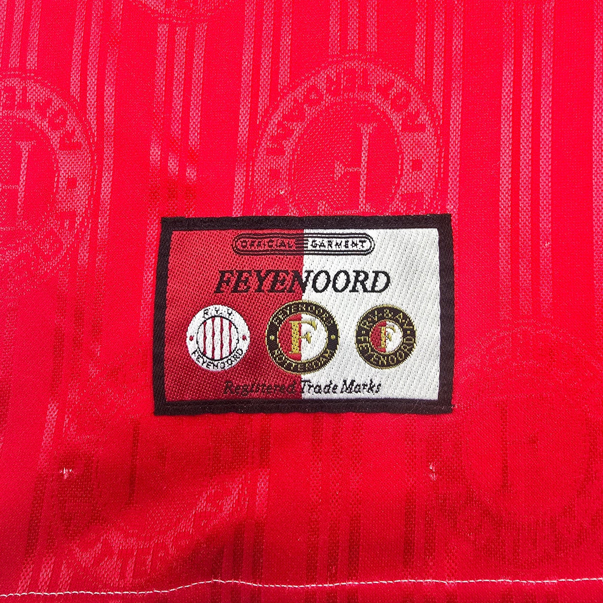 1996/97 Feyenoord Home Football Shirt (M) Adidas - Football Finery - FF306076