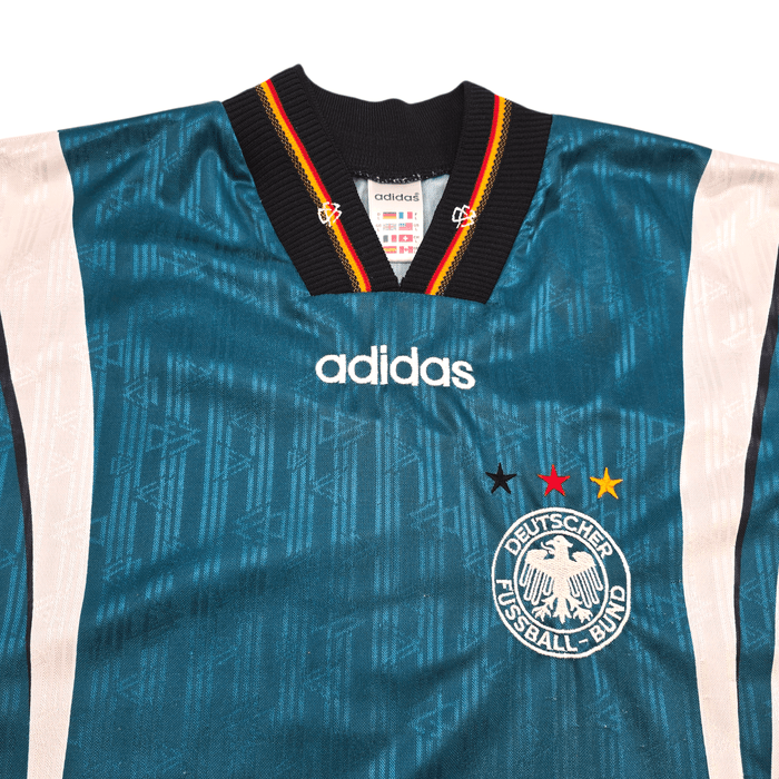 1996/97 Germany Away Football Shirt (L) Adidas - Football Finery - FF303654
