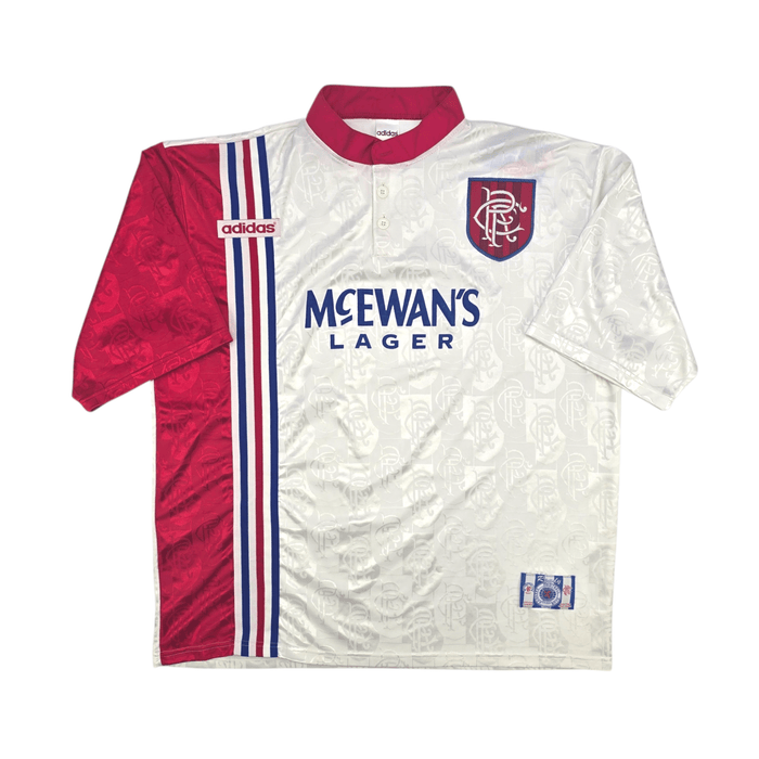 1996/97 Glasgow Rangers Away Football Shirt (2XL) Adidas - Football Finery - FF300693