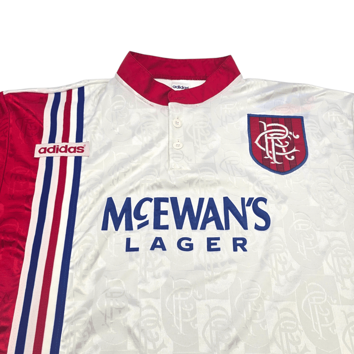 1996/97 Glasgow Rangers Away Football Shirt (2XL) Adidas - Football Finery - FF300693