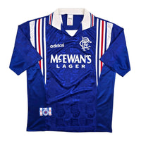 1996/97 Glasgow Rangers Home Football Shirt (M) Adidas - Football Finery - FF303714