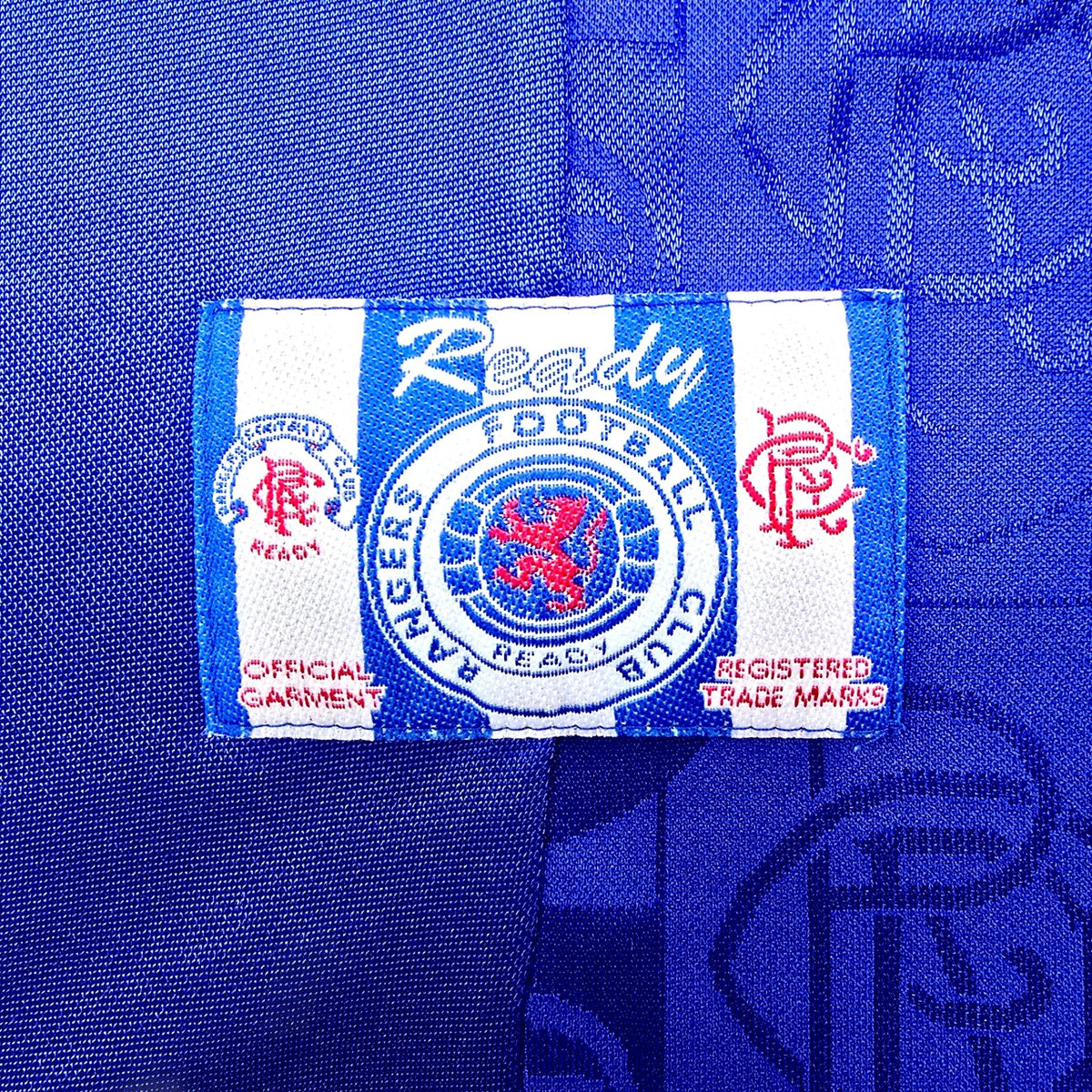 1996/97 Glasgow Rangers Home Football Shirt (M) Adidas - Football Finery - FF303714
