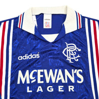 1996/97 Glasgow Rangers Home Football Shirt (M) Adidas - Football Finery - FF303714