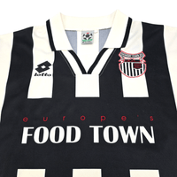 1996/97 Grimsby Town Home Football Shirt (M) Lotto - Football Finery - FF301135