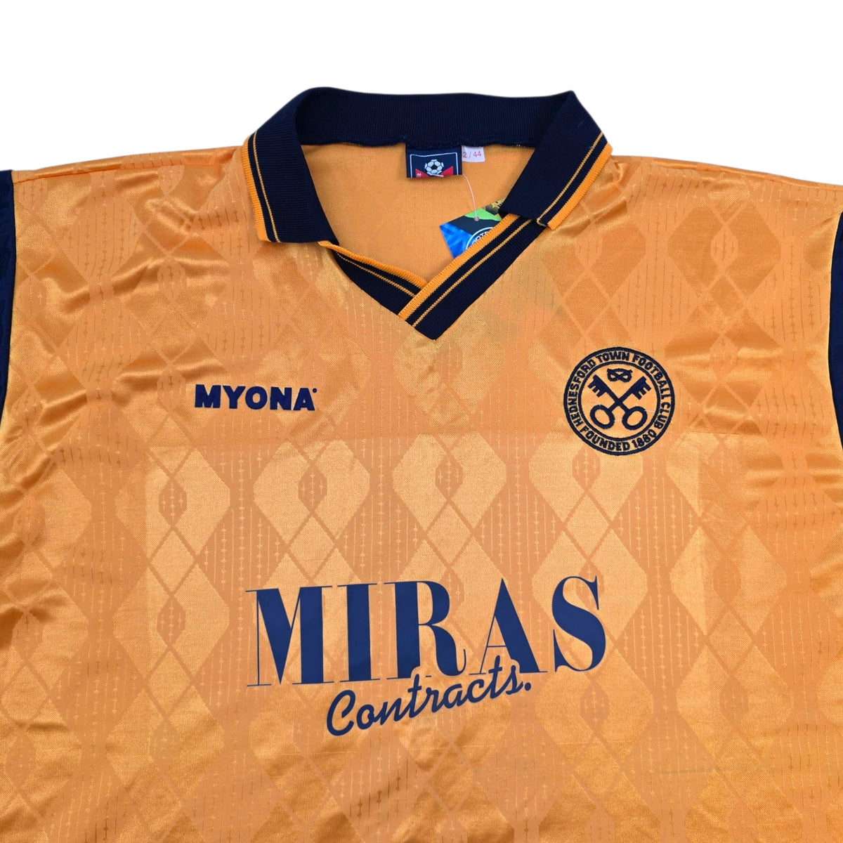 1996/97 Hednesford Town Away Football Shirt (XL) Myona - Football Finery - FF307052