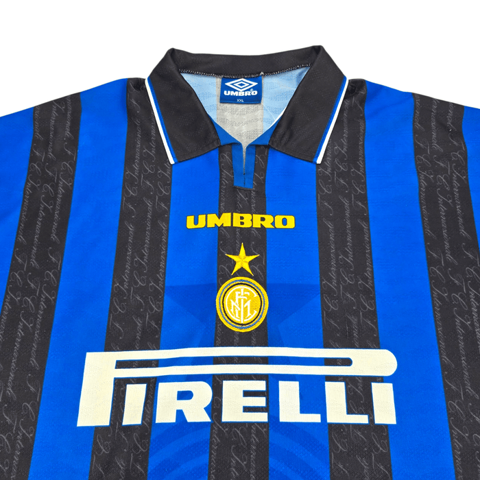 1996/97 Inter Milan Home Football Shirt (2XL) Umbro - Football Finery - FF301942