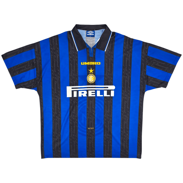 1996/97 Inter Milan Home Football Shirt (2XL) Umbro - Football Finery - FF301942