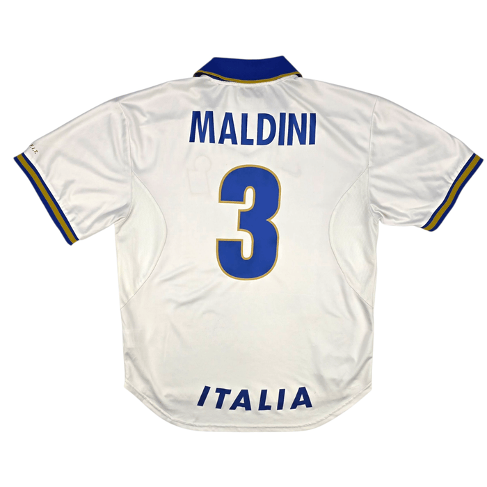 1996/97 Italy Away Football Shirt (2XL) Nike 3 Maldini - Football Finery - FF301721