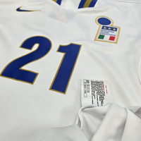 1996/97 Italy Away Football Shirt (M) Nike 21 Zola - Football Finery - FF302384